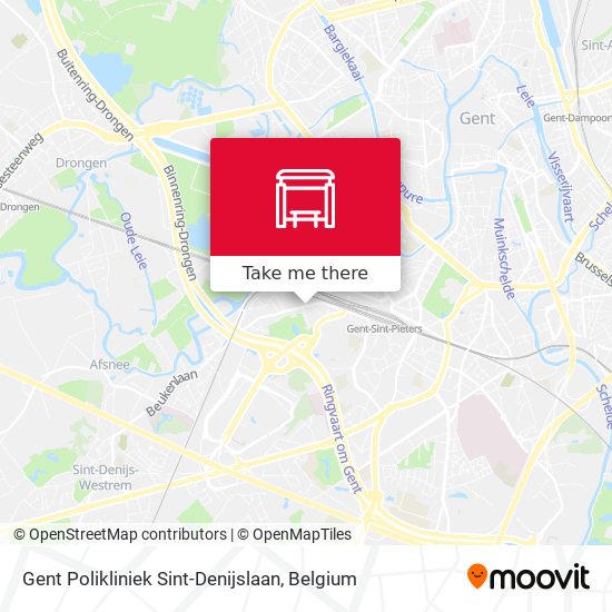 Gent Polikliniek Sint-Denijslaan map