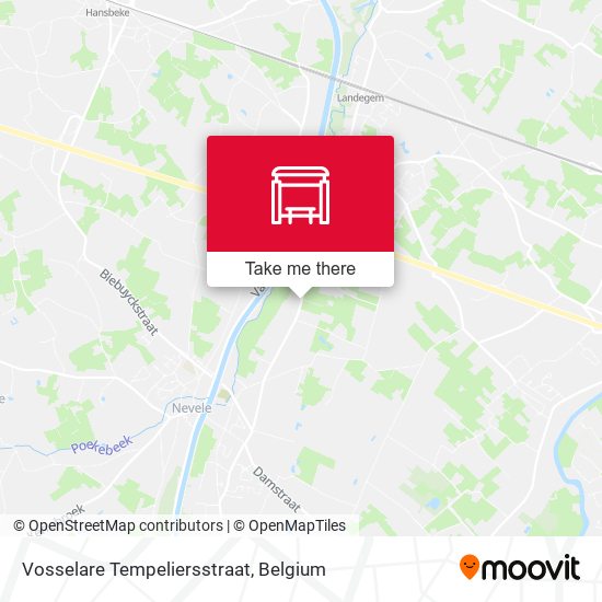 Vosselare Tempeliersstraat plan