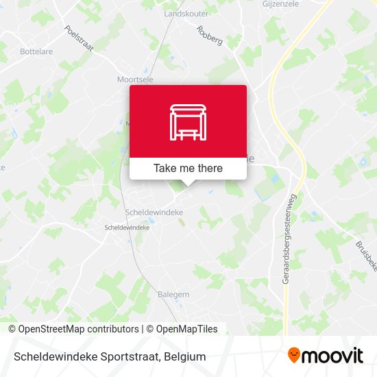 Scheldewindeke Sportstraat map