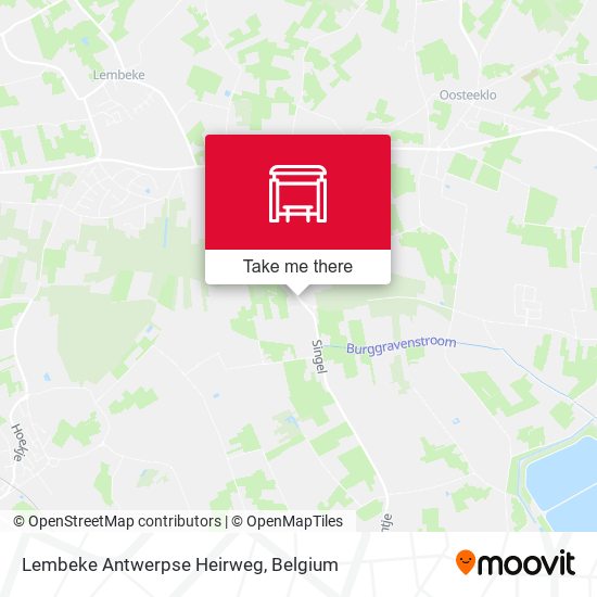 Lembeke Antwerpse Heirweg plan