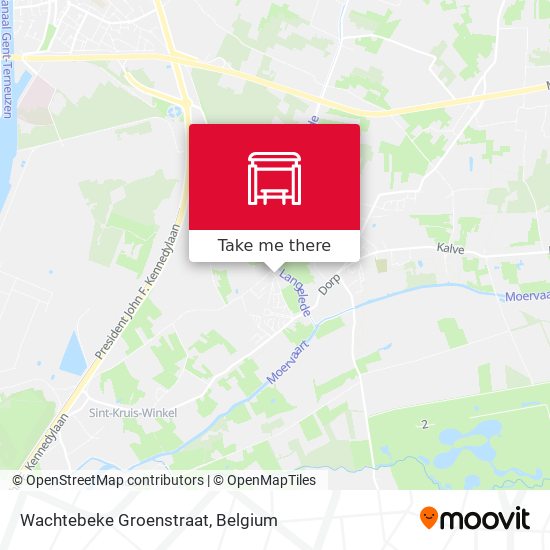 Wachtebeke Groenstraat plan