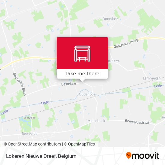 Lokeren Nieuwe Dreef map