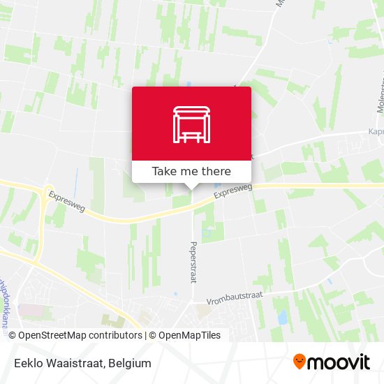 Eeklo Waaistraat plan