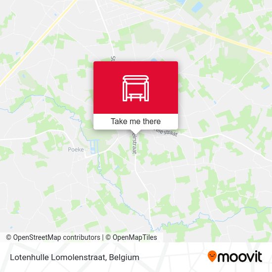 Lotenhulle Lomolenstraat map