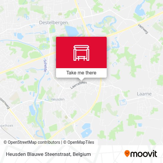 Heusden Blauwe Steenstraat plan
