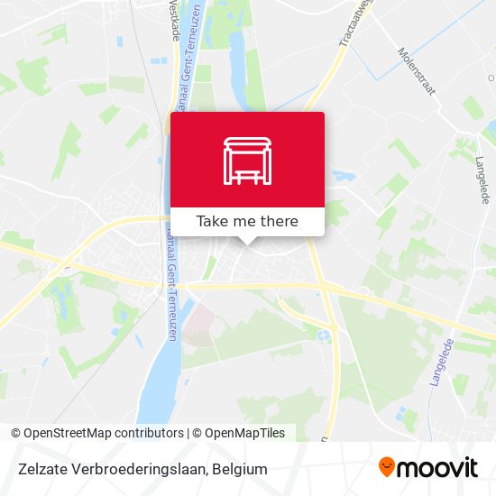 Zelzate Verbroederingslaan plan