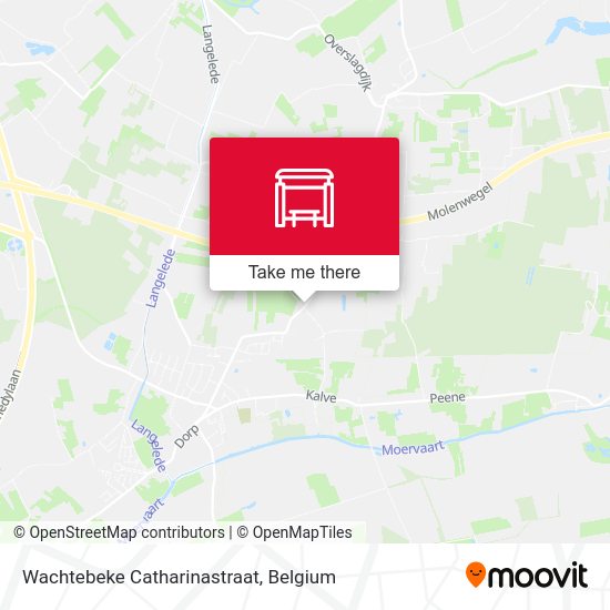Wachtebeke Catharinastraat plan