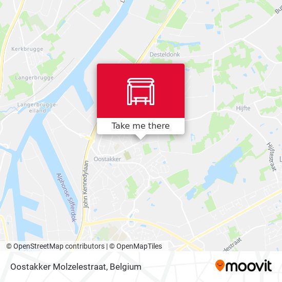 Oostakker Molzelestraat plan