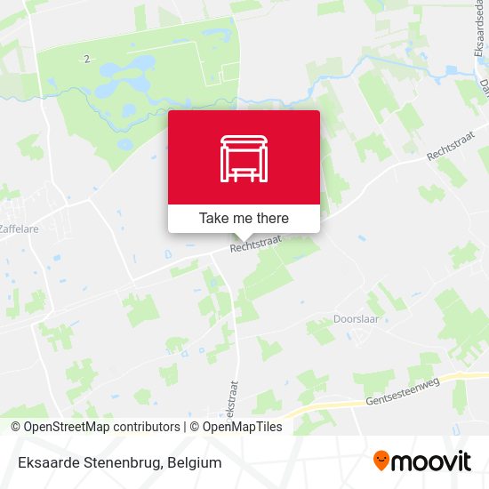 Eksaarde Stenenbrug plan