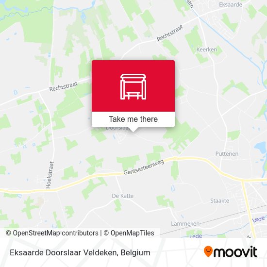 Eksaarde Doorslaar Veldeken map