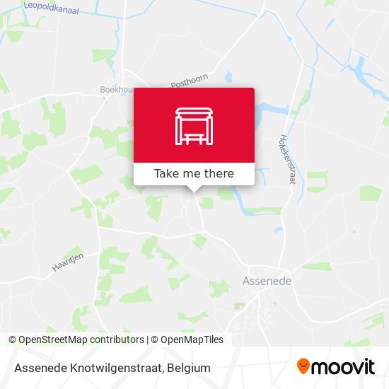 Assenede Knotwilgenstraat map