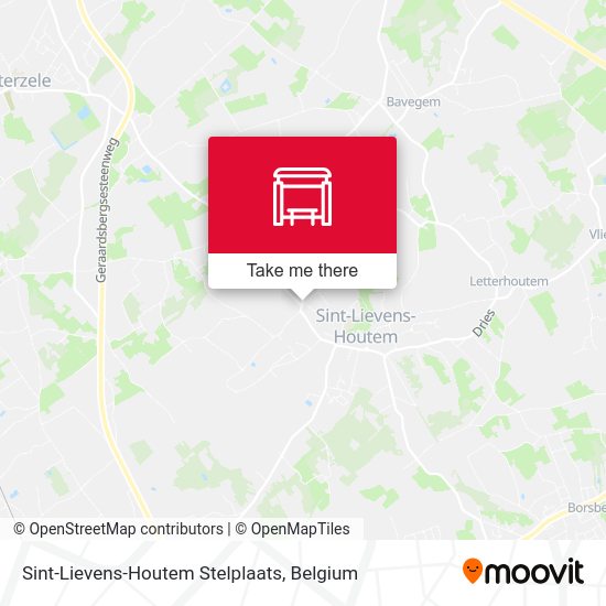 Sint-Lievens-Houtem Stelplaats map