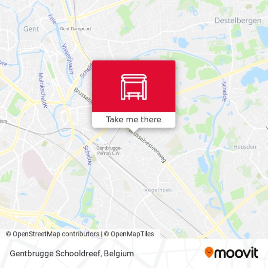 Gentbrugge Schooldreef plan