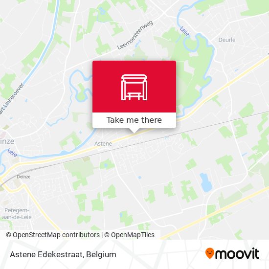 Astene Edekestraat plan