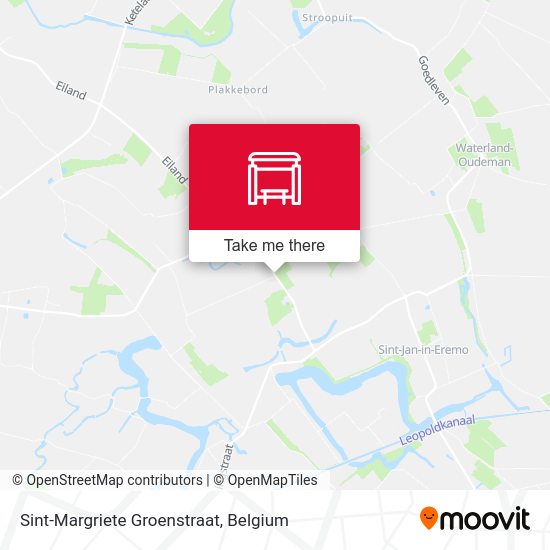 Sint-Margriete Groenstraat plan