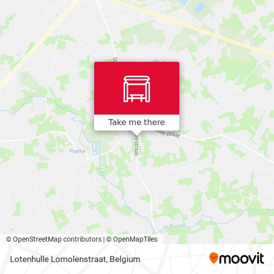 Lotenhulle Lomolenstraat map