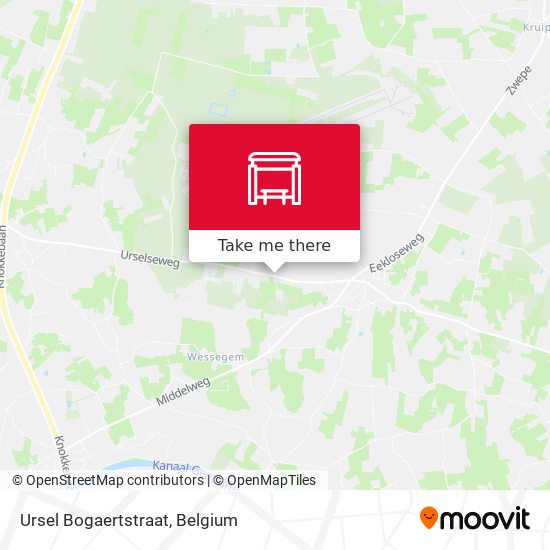 Ursel Bogaertstraat map