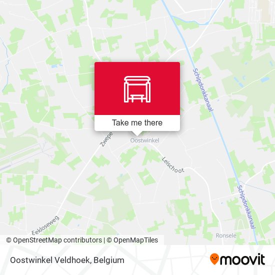 Oostwinkel Veldhoek map