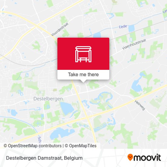 Destelbergen Damstraat plan