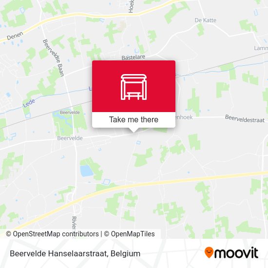 Beervelde Hanselaarstraat plan