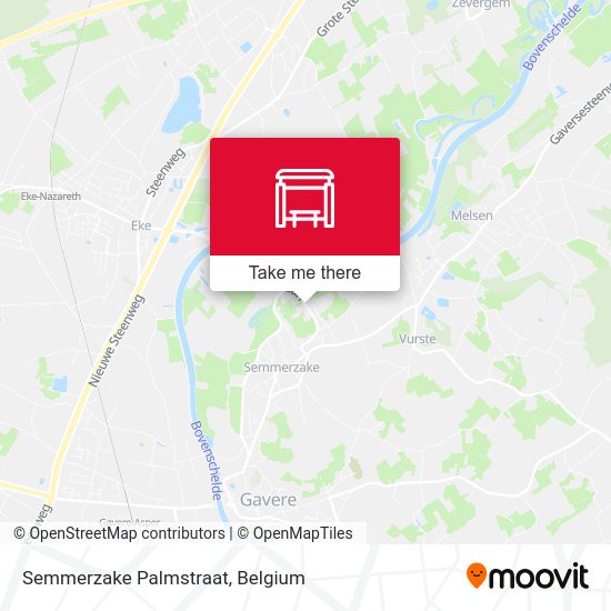 Semmerzake Palmstraat plan