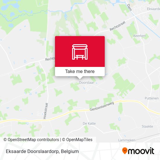 Eksaarde Doorslaardorp map