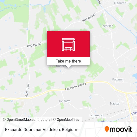 Eksaarde Doorslaar Veldeken map