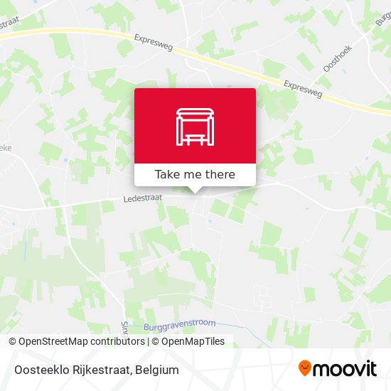 Oosteeklo Rijkestraat plan