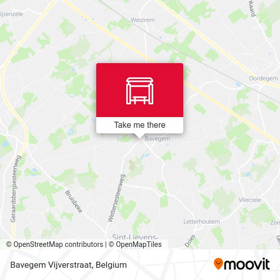 Bavegem Vijverstraat plan