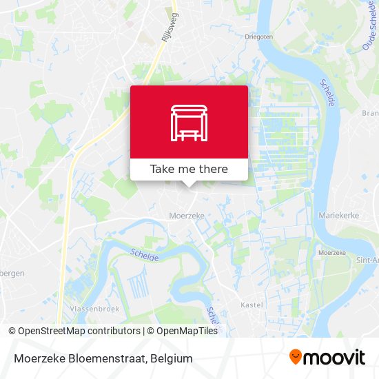 Moerzeke Bloemenstraat map