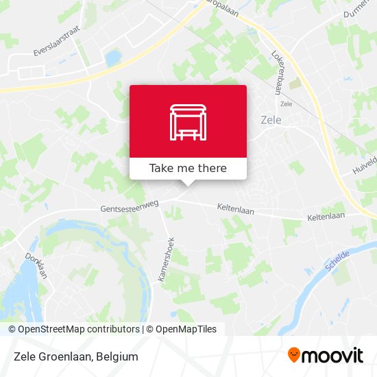 Zele Groenlaan plan