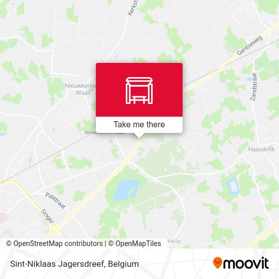 Sint-Niklaas Jagersdreef map