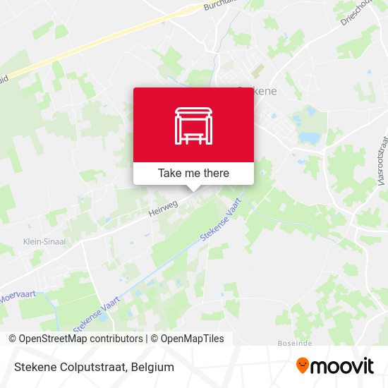 Stekene Colputstraat plan