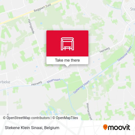 Stekene Klein Sinaai plan