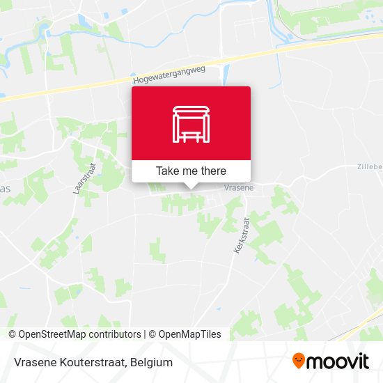 Vrasene Kouterstraat plan