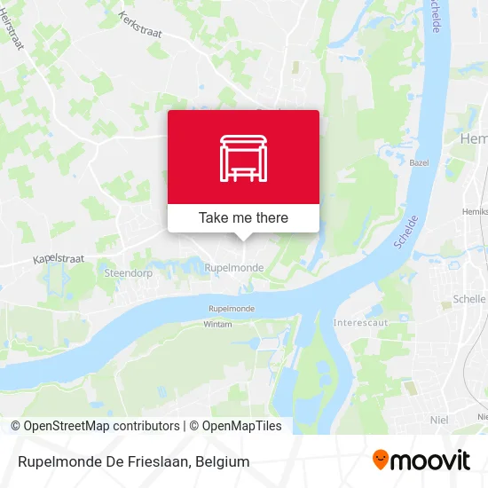 Rupelmonde Frieslaan map