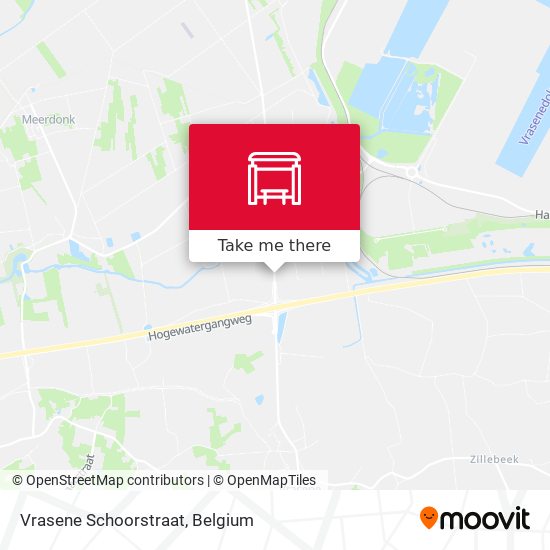 Vrasene Schoorstraat plan