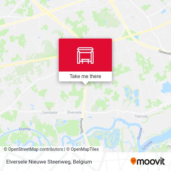 Elversele Nieuwe Steenweg plan