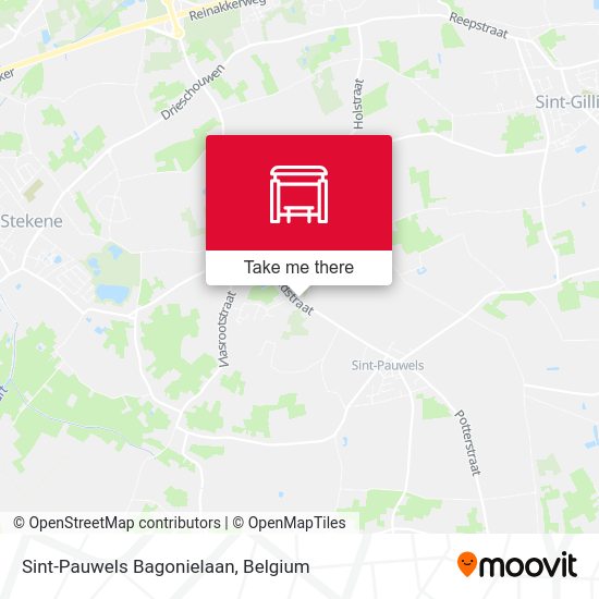 Sint-Pauwels Bagonielaan plan