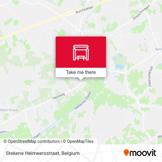 Stekene Heimeersstraat plan