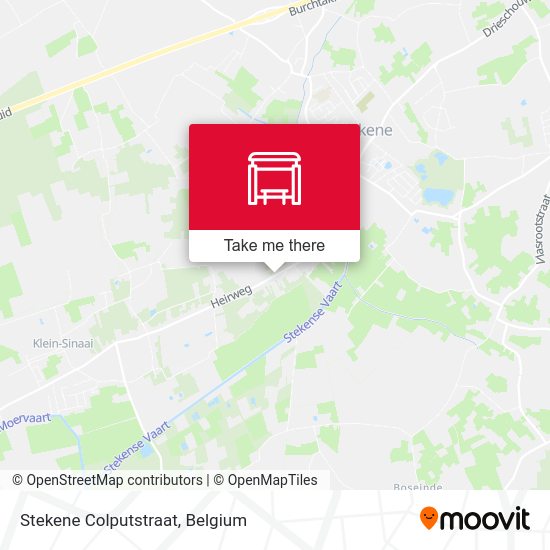 Stekene Colputstraat plan