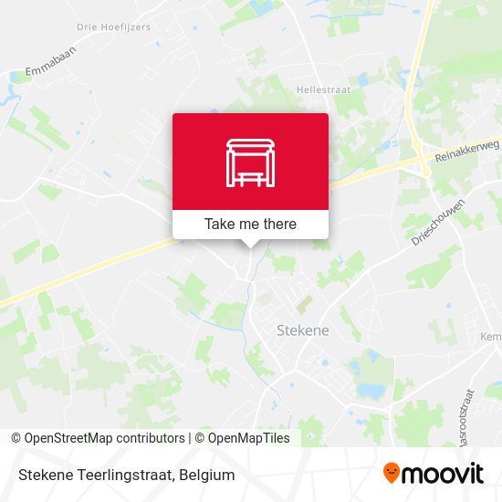Stekene Teerlingstraat plan