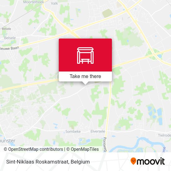 Sint-Niklaas Roskamstraat plan