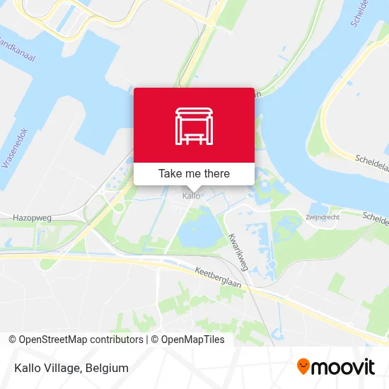 Kallo Village map