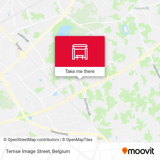 Temse Image Street map
