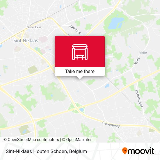 Sint-Niklaas Houten Schoen plan