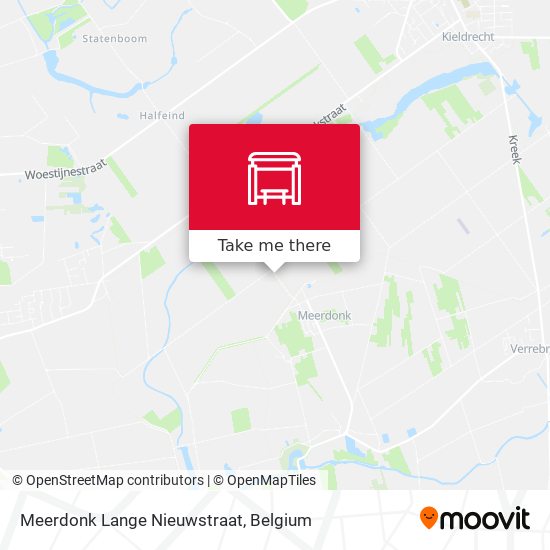 Meerdonk Lange Nieuwstraat plan