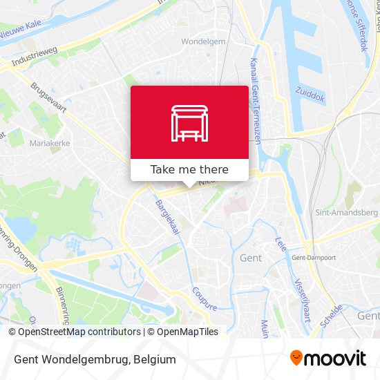 Gent Wondelgembrug plan