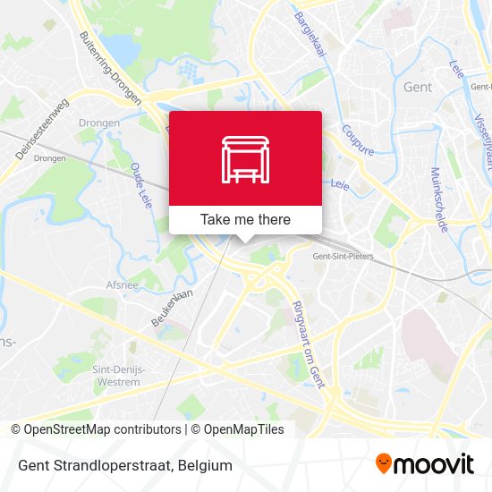 Gent Strandloperstraat plan