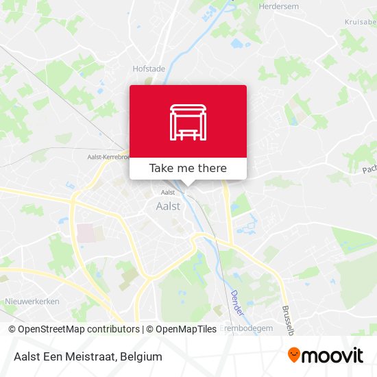 Aalst Een Meistraat map